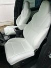 Tesla Model X Front Seats White Excellent Condition
